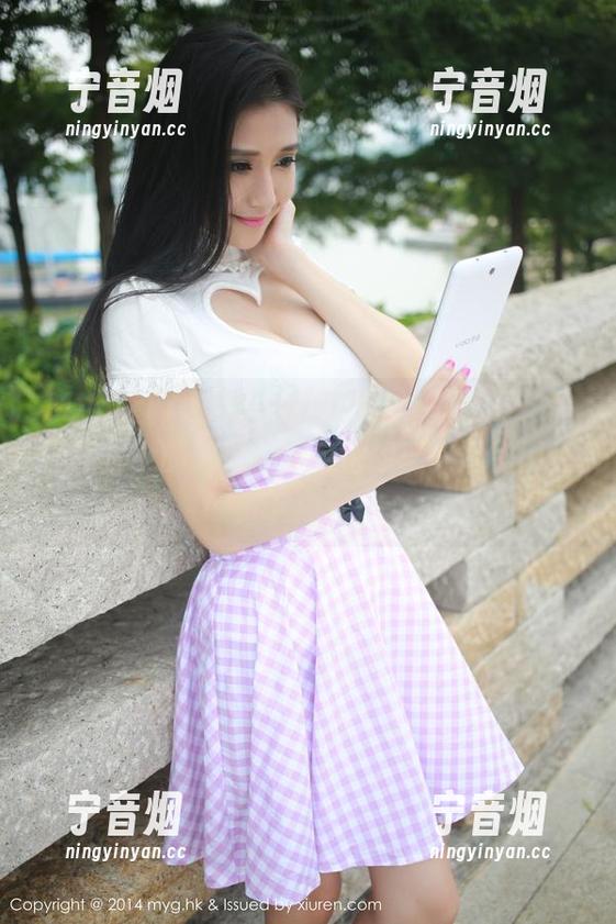 MyGirl美媛馆-唐琪儿il MyGirl美媛馆 - 唐琪儿il海边时光,精选图片中的浪花,似乎也想融入她的闪光灯下跳舞!