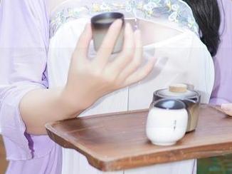 秀人网 – 这个白衬衫，梦娜Vanessa穿上真不一样——图库选得真不错